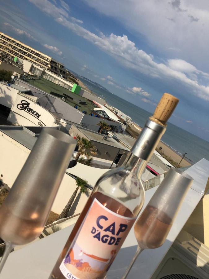 Appartement Studio Naturiste Luxury Cap d Agde Vue mer Extérieur photo